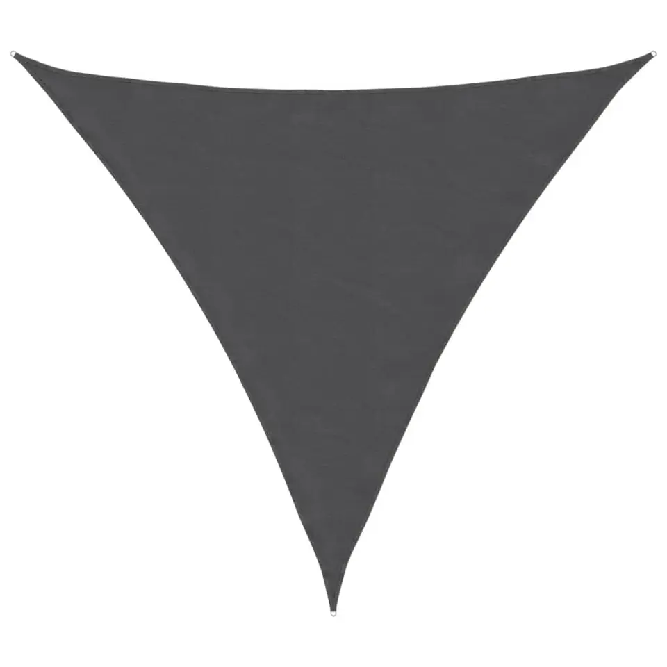 vidaXL - Zonnezeil - Antraciet - 4.5 x 4.5 x 4.5 m