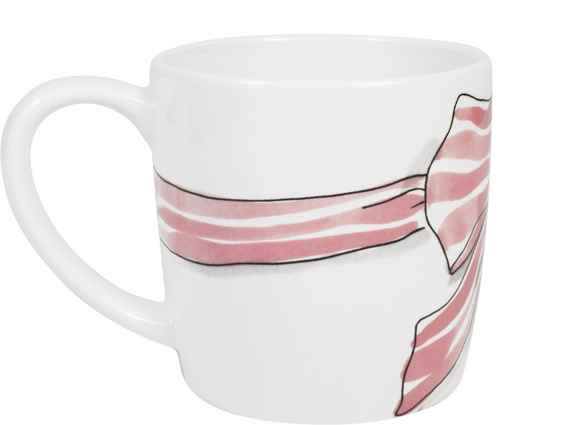 Cappuccinobeker 0.5l Even Bijkletsen Pink Bow