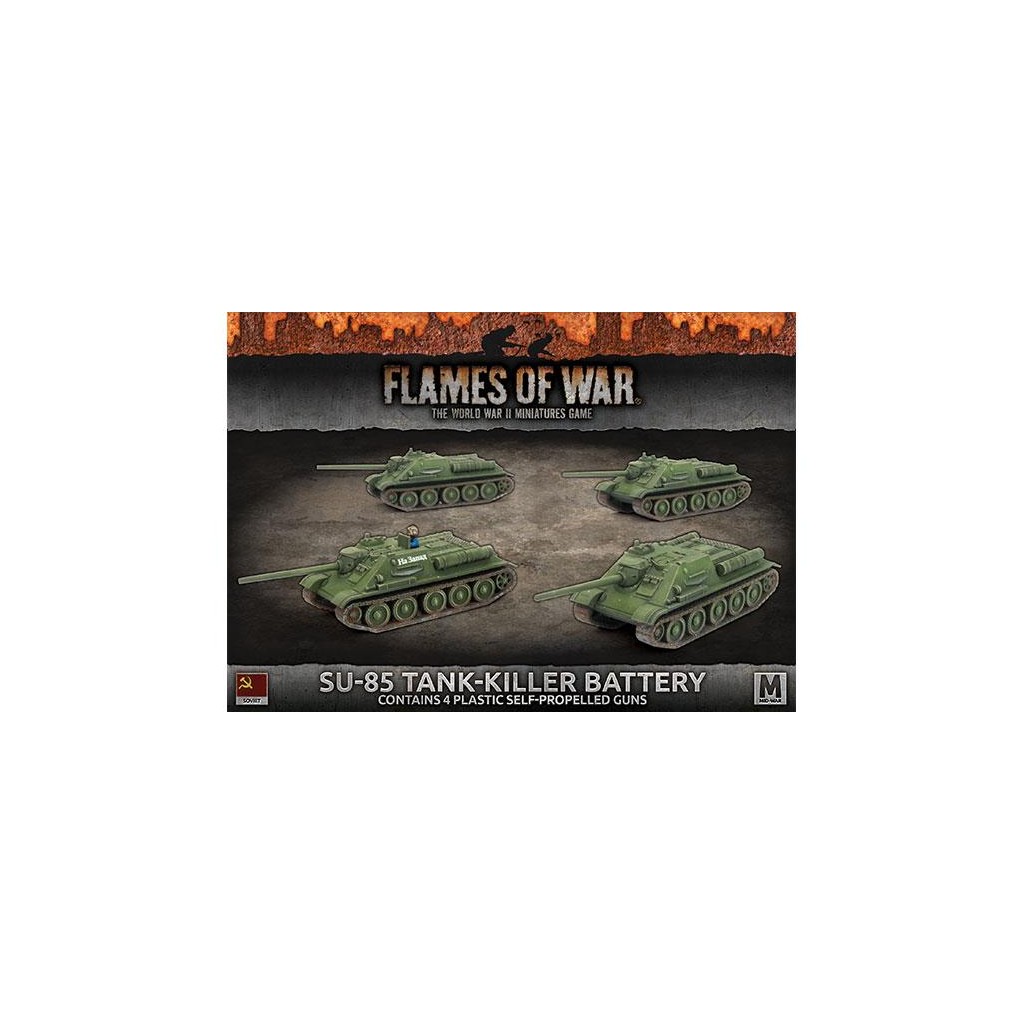 Flames of War - SU-85 Tankl-Killer Battery