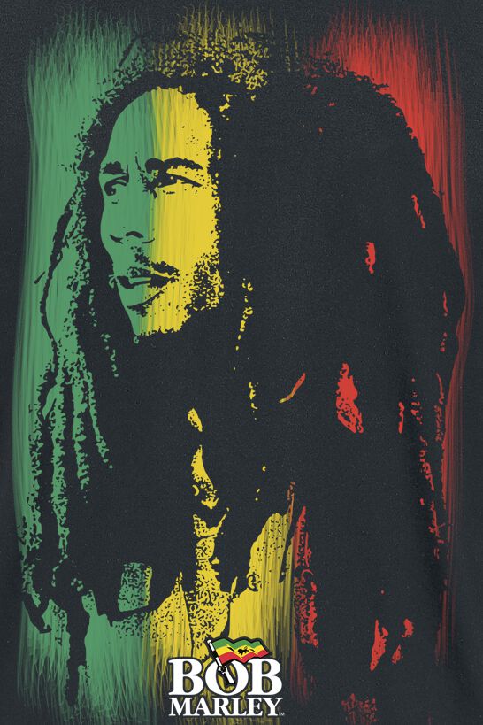 Stare Paint Stripe | Bob Marley T-Shirt Manches courtes