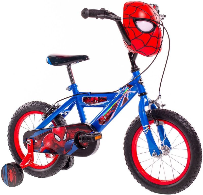 Huffy - Marvel Spiderman Luxury - Kinderfiets - Blauw - 14 inch