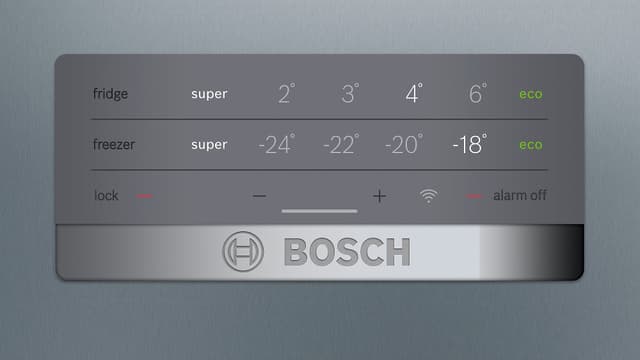 Bosch Serie 4 kølefryseskab KGN397LEQ (inox)