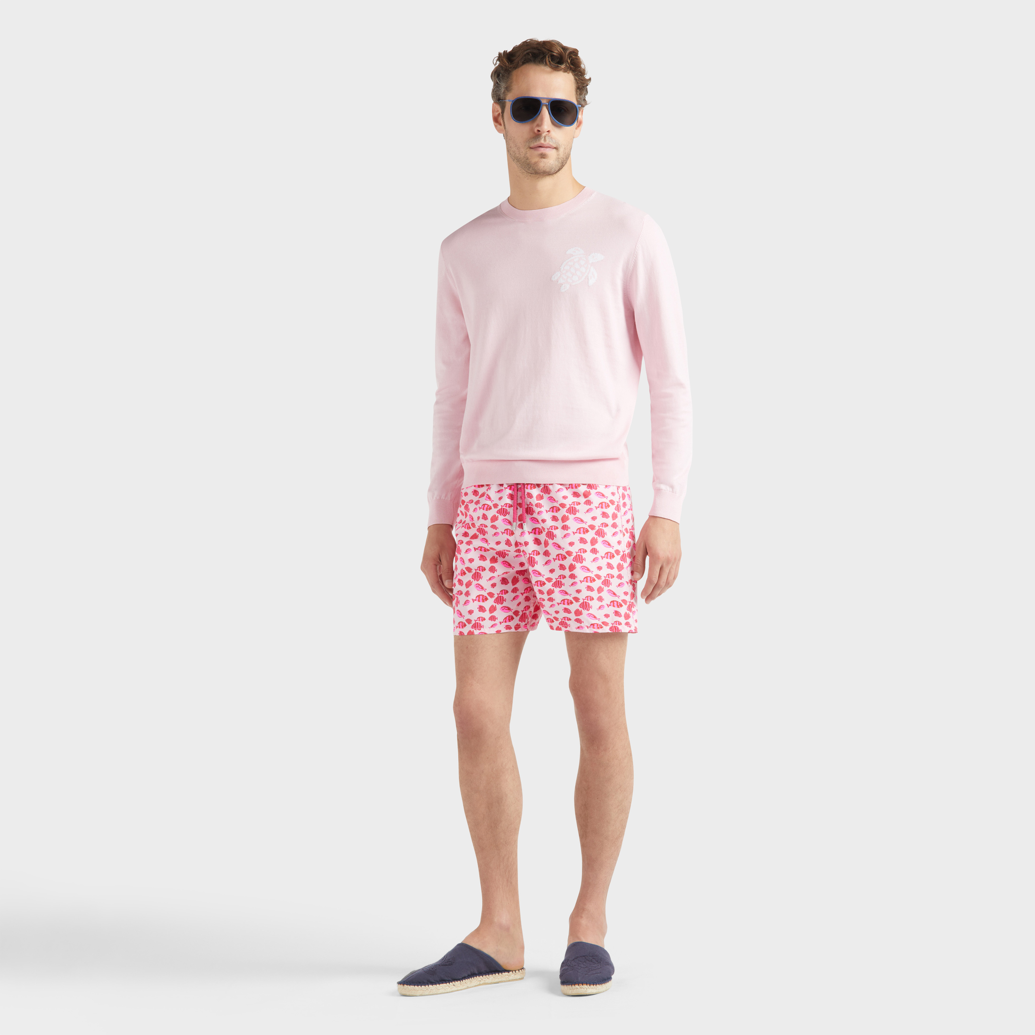 Pullover en coton homme Tortue