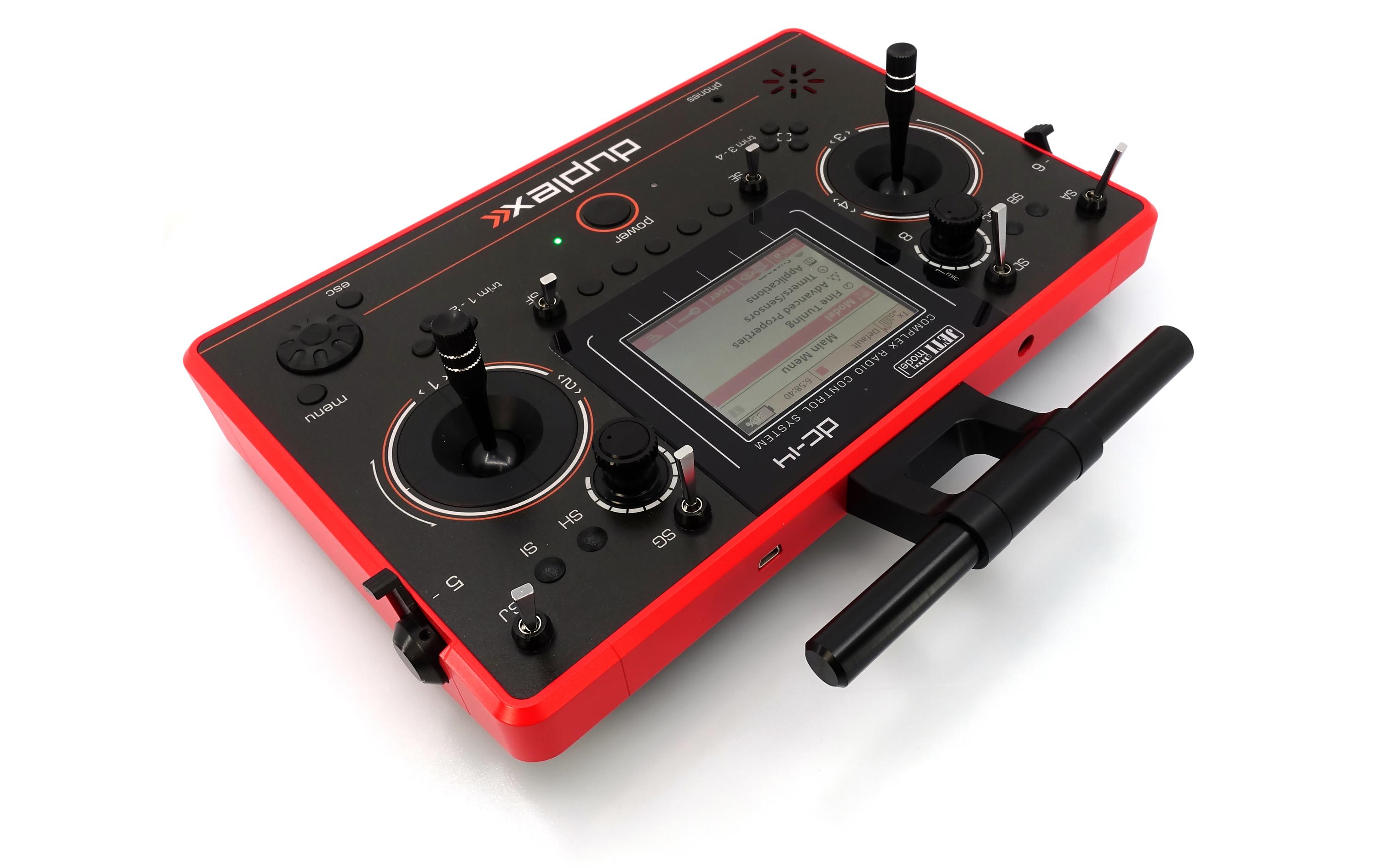 Fernsteuerung DC-14 II Multimode Rot<br>10-Kanal Jeti Duplex Pultsender