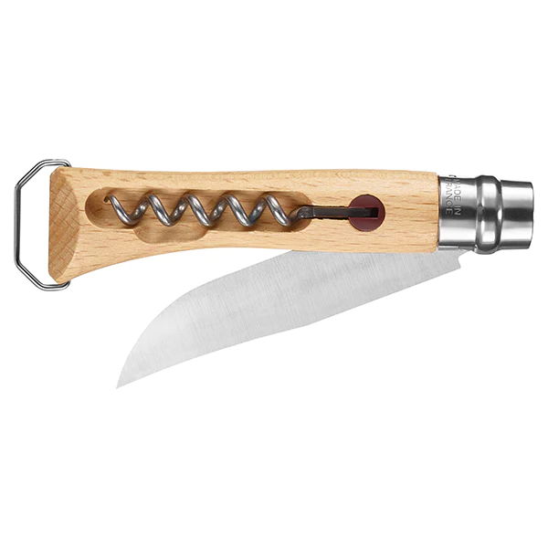 Couteau pliant N°10 Tire-bouchon et décapsuleur Opinel