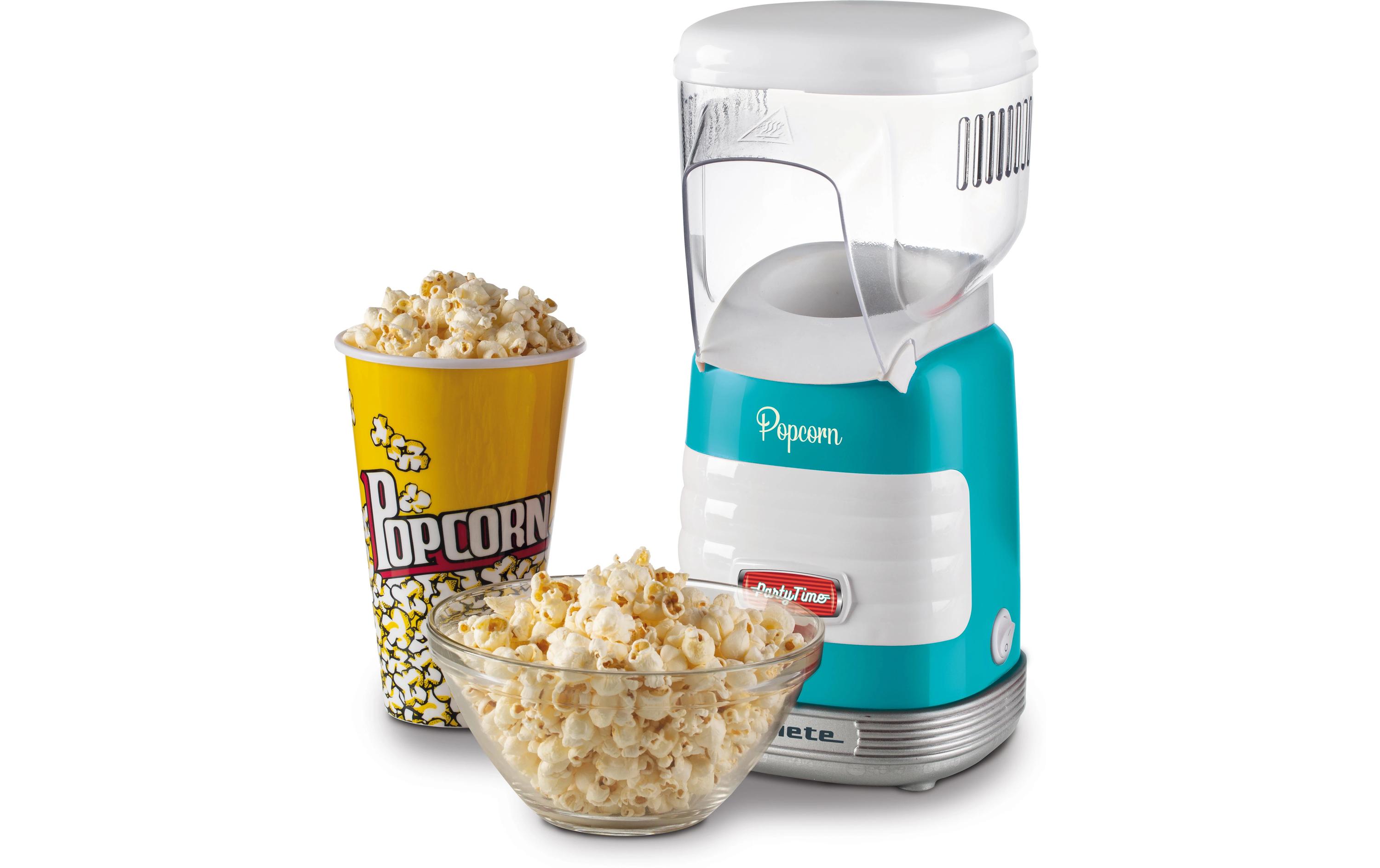 Popcorn Maschine Party Time ARI-2956-BL BlauPopcornmaschine im Retro-Design