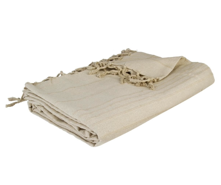 Jeté de lit coton lin 160x220cm