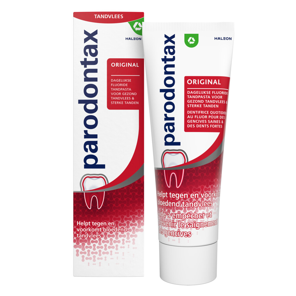3x Parodontax Tandpasta Original tegen Bloedend Tandvlees75 ml