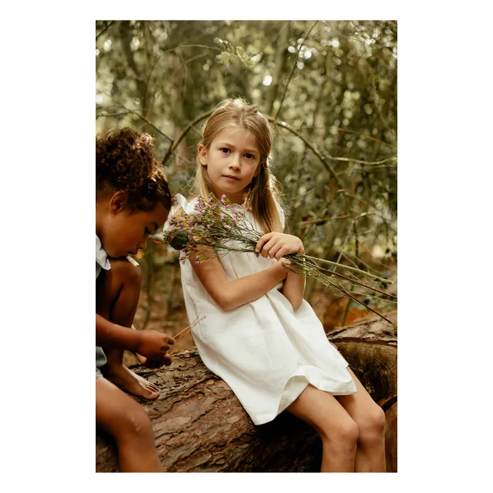 Lililotte Exclusivité Lililotte x Smallable - Robe Abigael | Blanc cassé