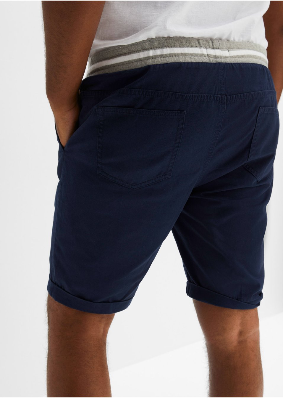 Bermuda taille extensible confort pour le ventre, Regular Fit