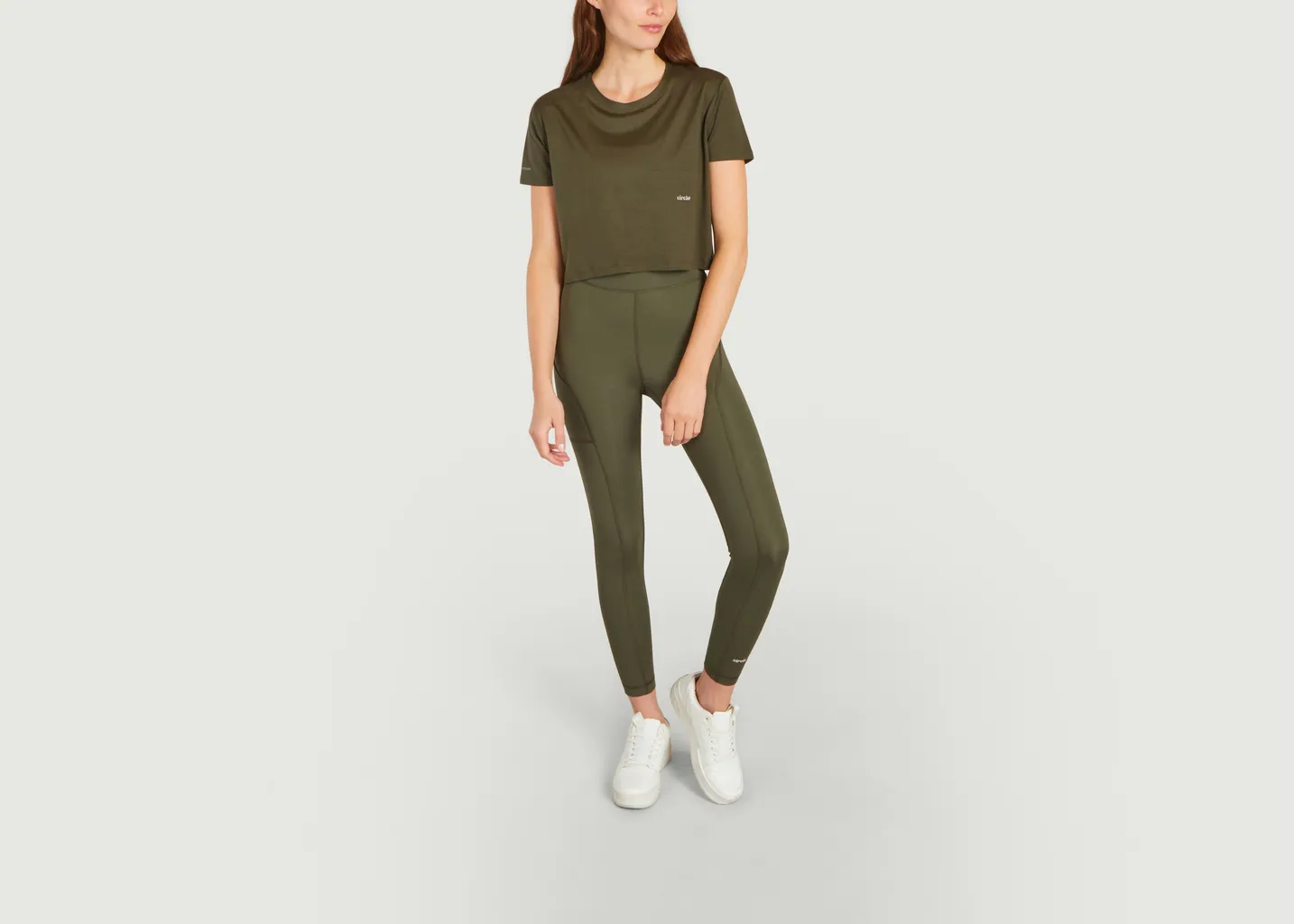 Crop Top Smooth Operator Circle Sportswear