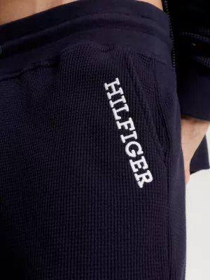 Calças de moletom Hilfiger Monotype com punhos