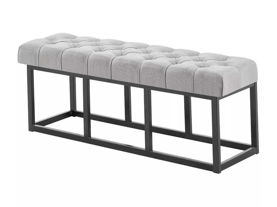 Banquette - Tissu - Gris - Amun