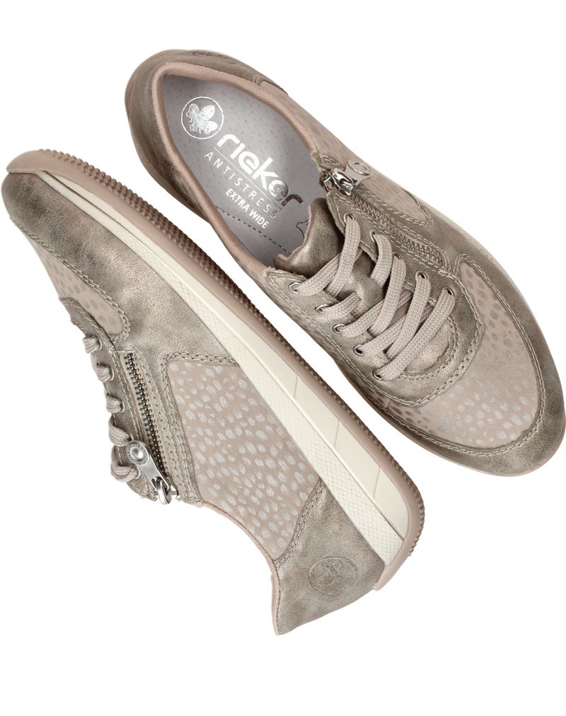 Rieker Sneakers Zilver Dames
