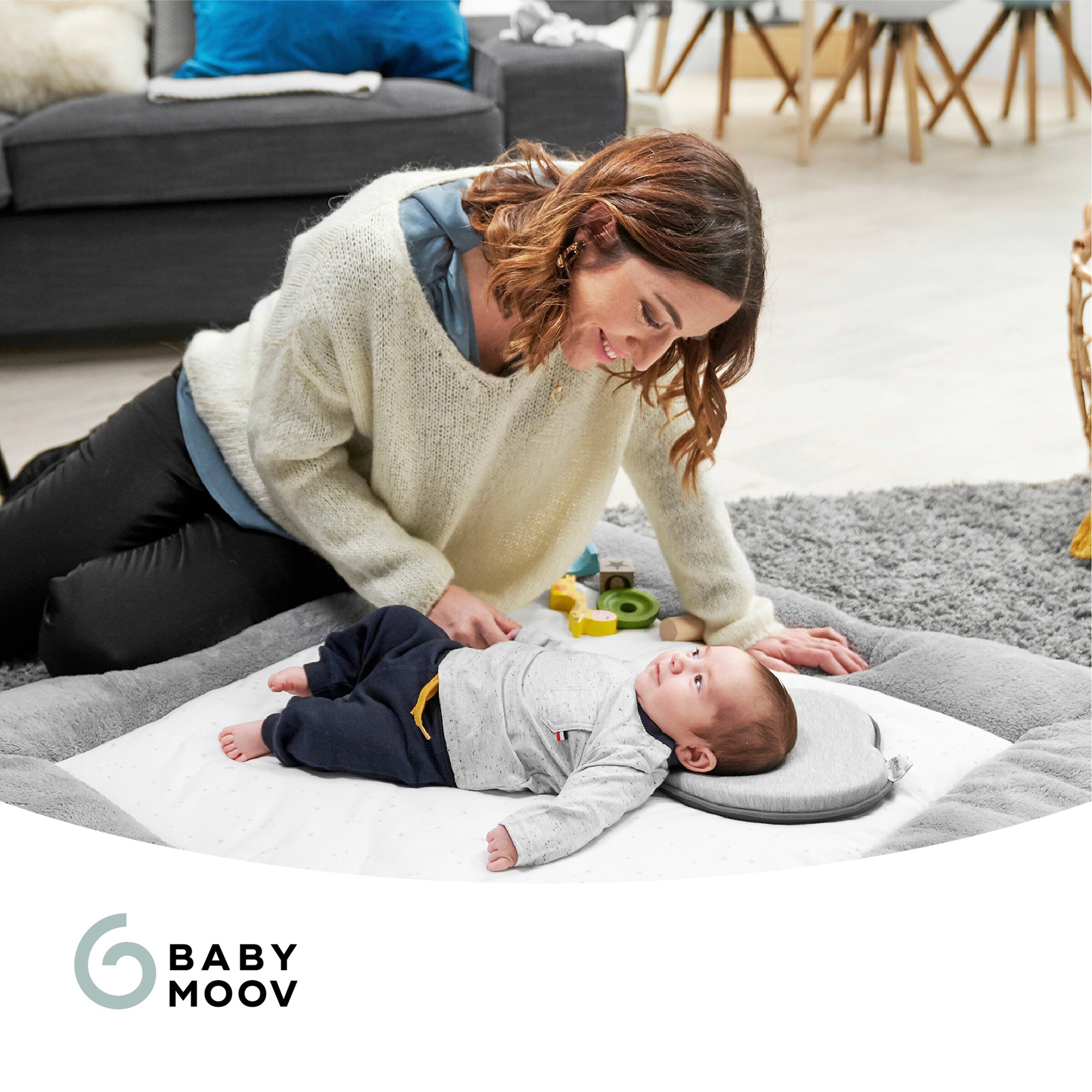 Babymoov Kopfkissen Lovenest Original Smokey