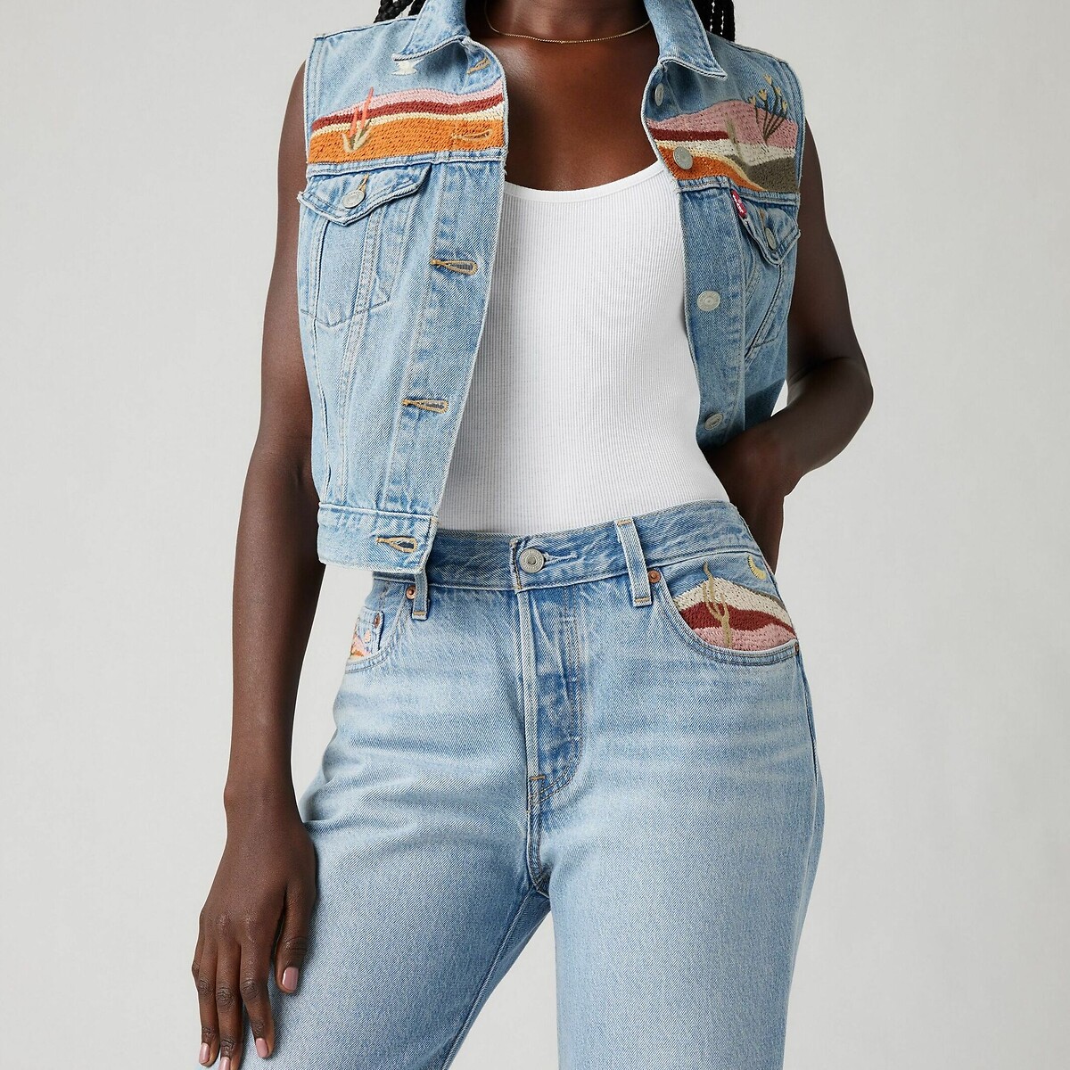 LEVI'S<br>Jeans 501® Anos 90 - Cano Curto