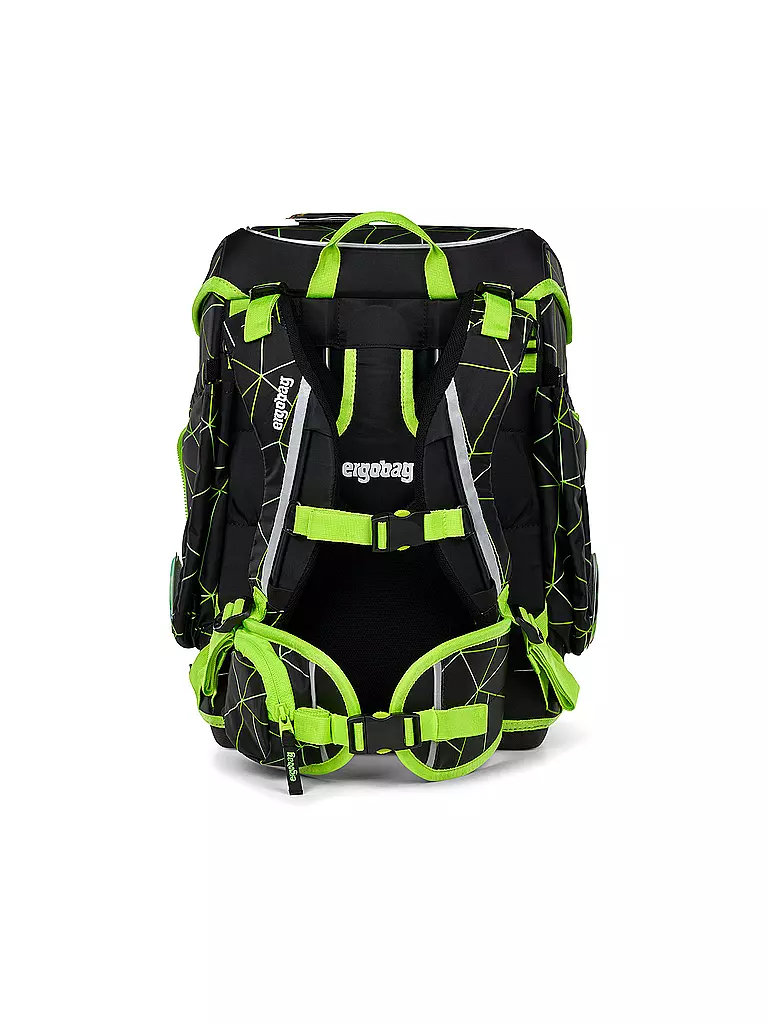 ERGOBAG Schultasche Set 5tlg CUBO CyBär Race schwarz