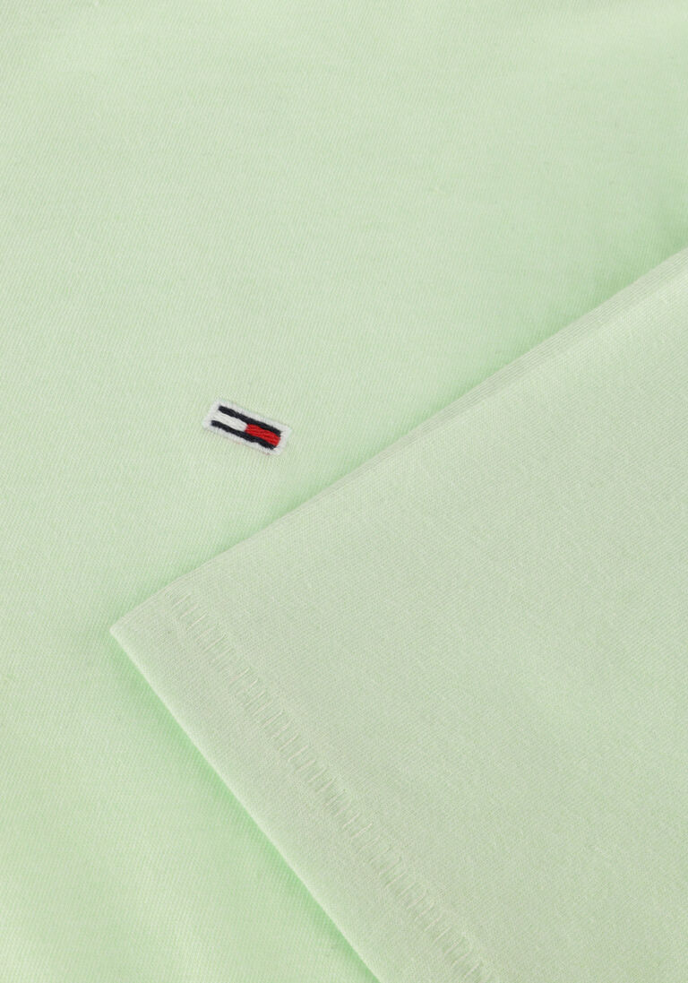 TOMMY JEANS groene tommy jeans t-shirt tjm xslim jaspe c neck