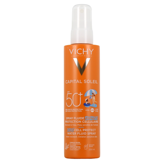 Spray solaire enfant SPF50+ Vichy Capital Soleil - Peau sensible