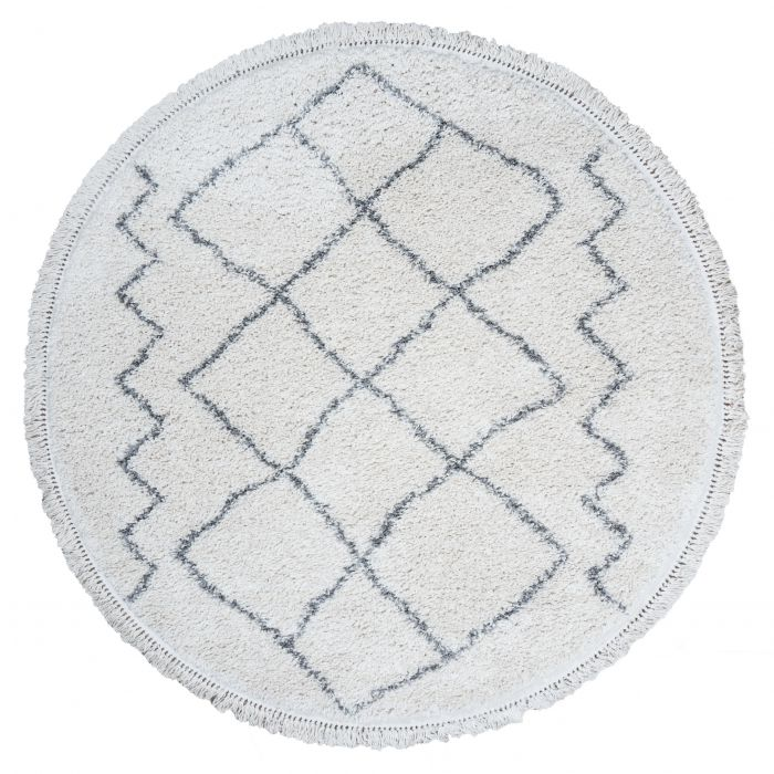 Vloerkleed Marrakesh Cream Rond ø160 ø160 cm