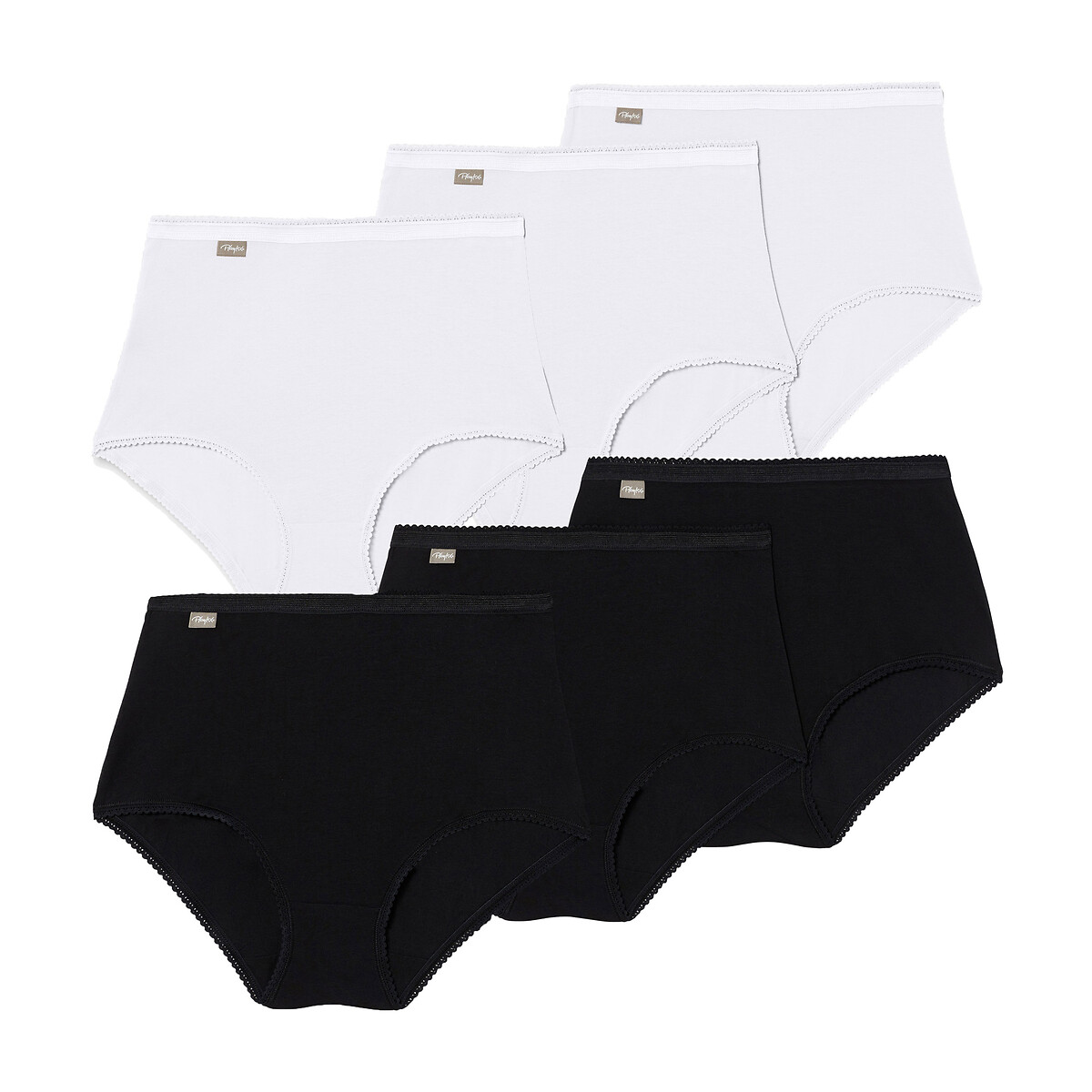 PLAYTEX<br>Conjunto de 6 calcinhas maxi de algodão