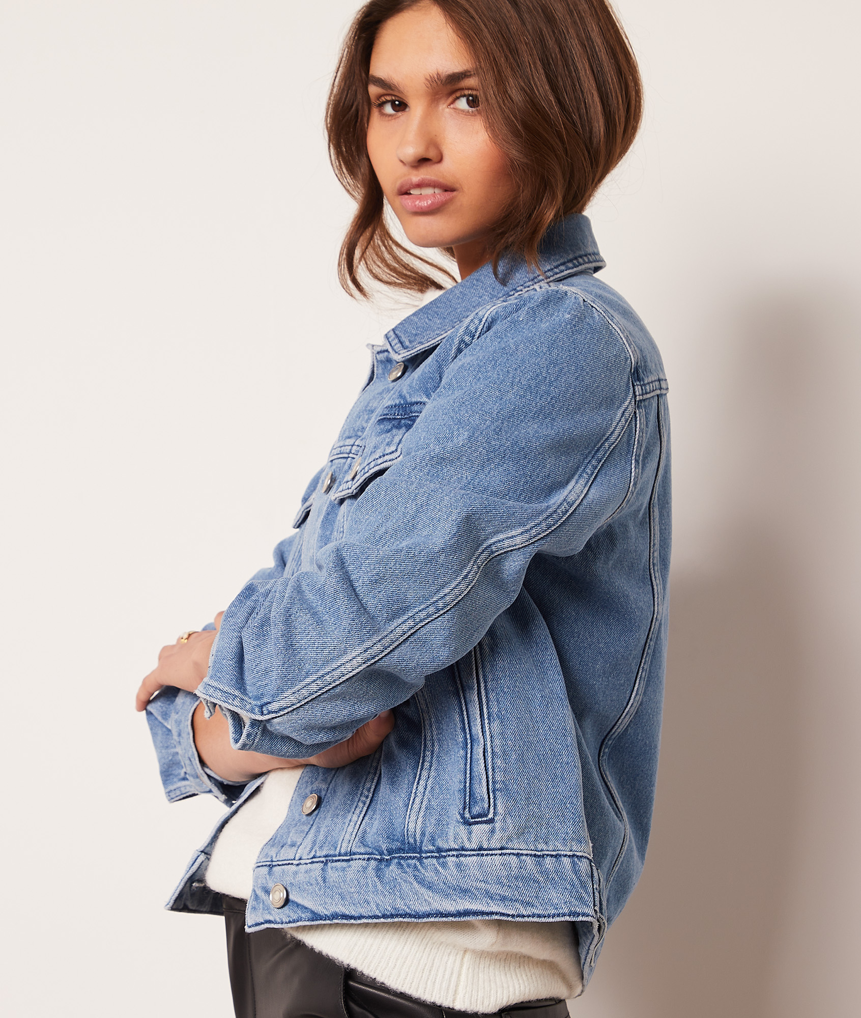 Veste en jean 100% coton