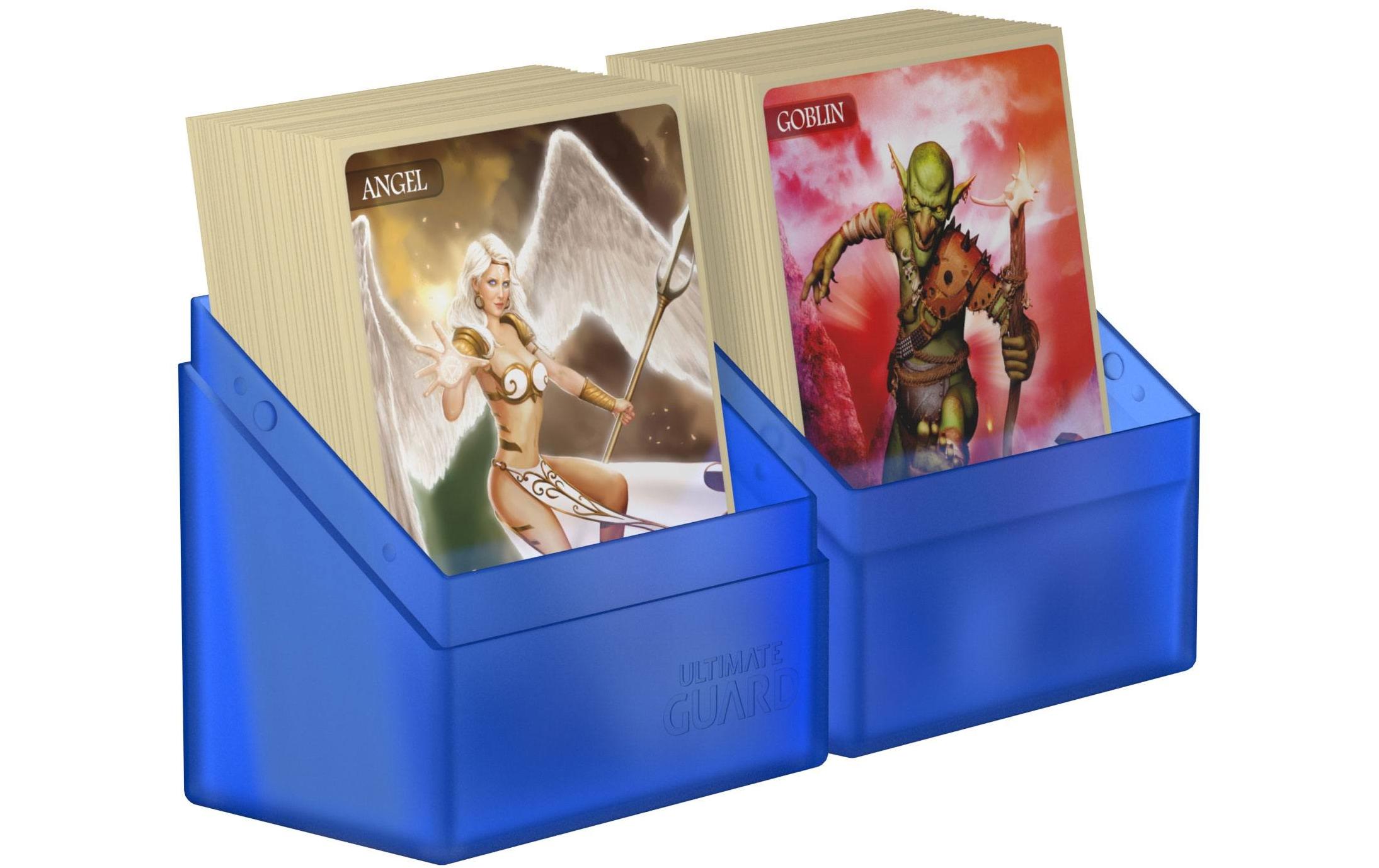 Kartenbox Boulder Deck Case Standardgrösse 60+ SapphireHandliche und feste Kartenbox mit Soft-Touch-Oberfläche
