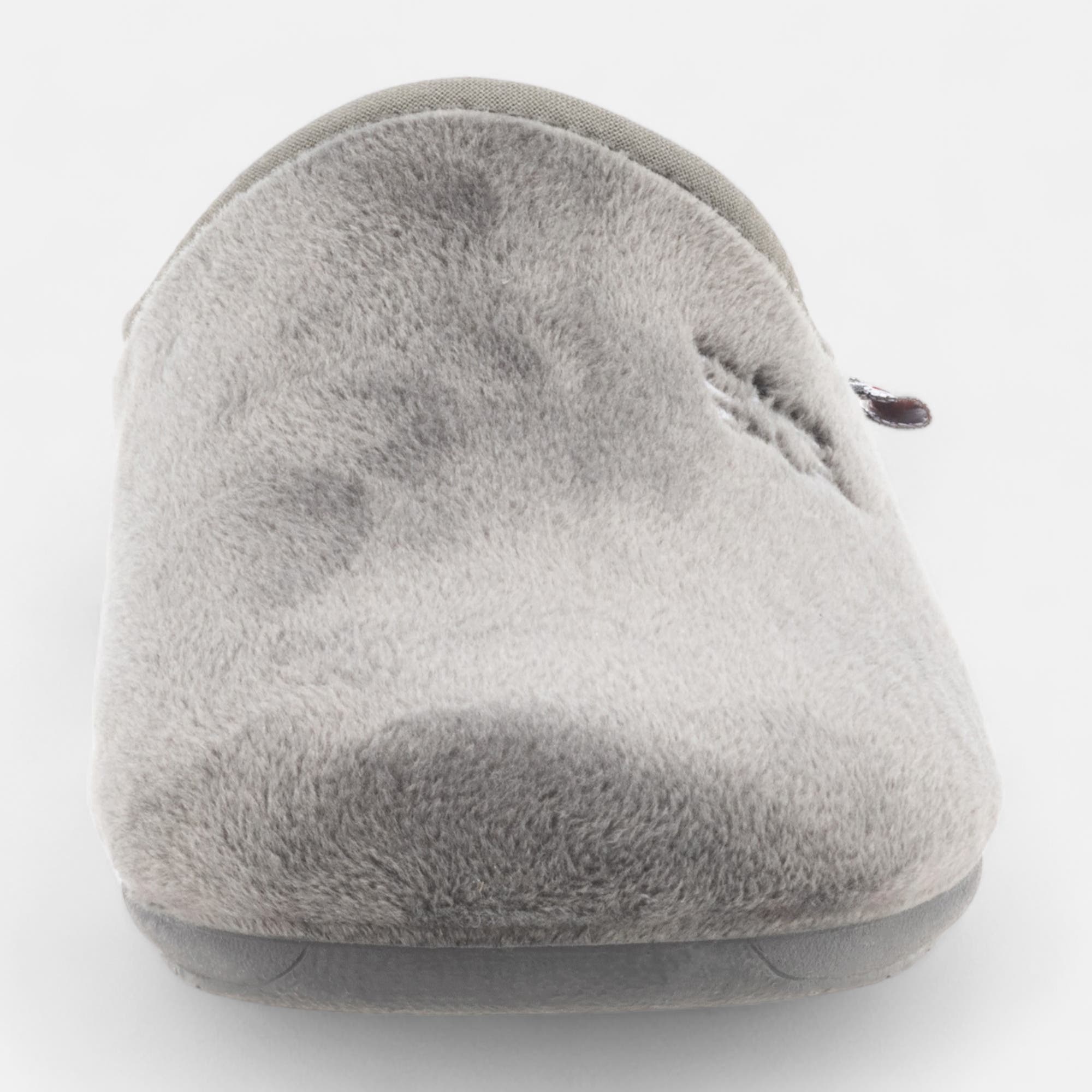 Pantoufles mules Femme gris