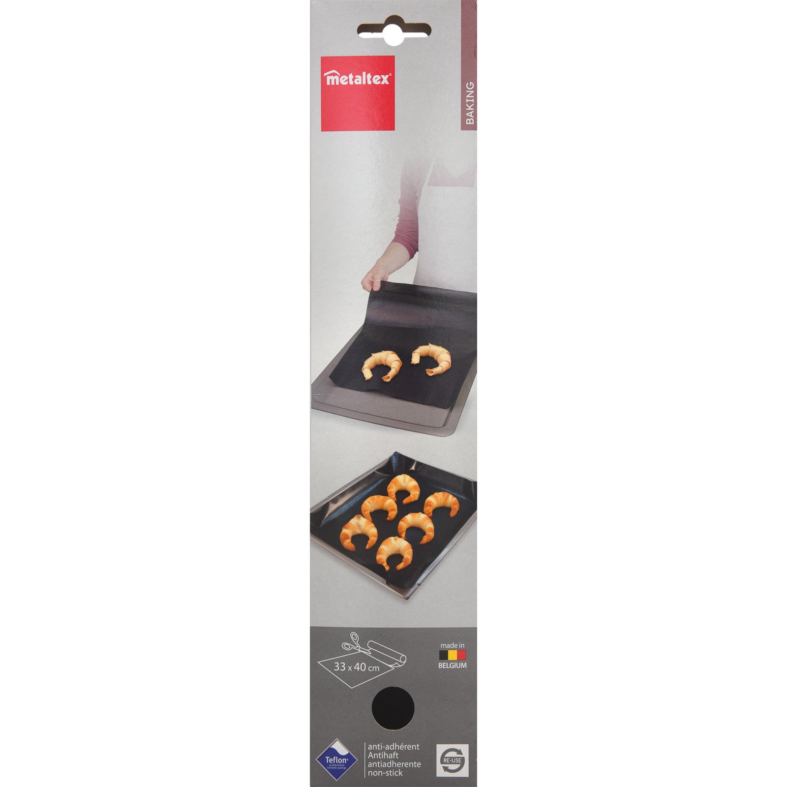 Dauerbackmatte Dolceforno 40 x 33 cm schwarz