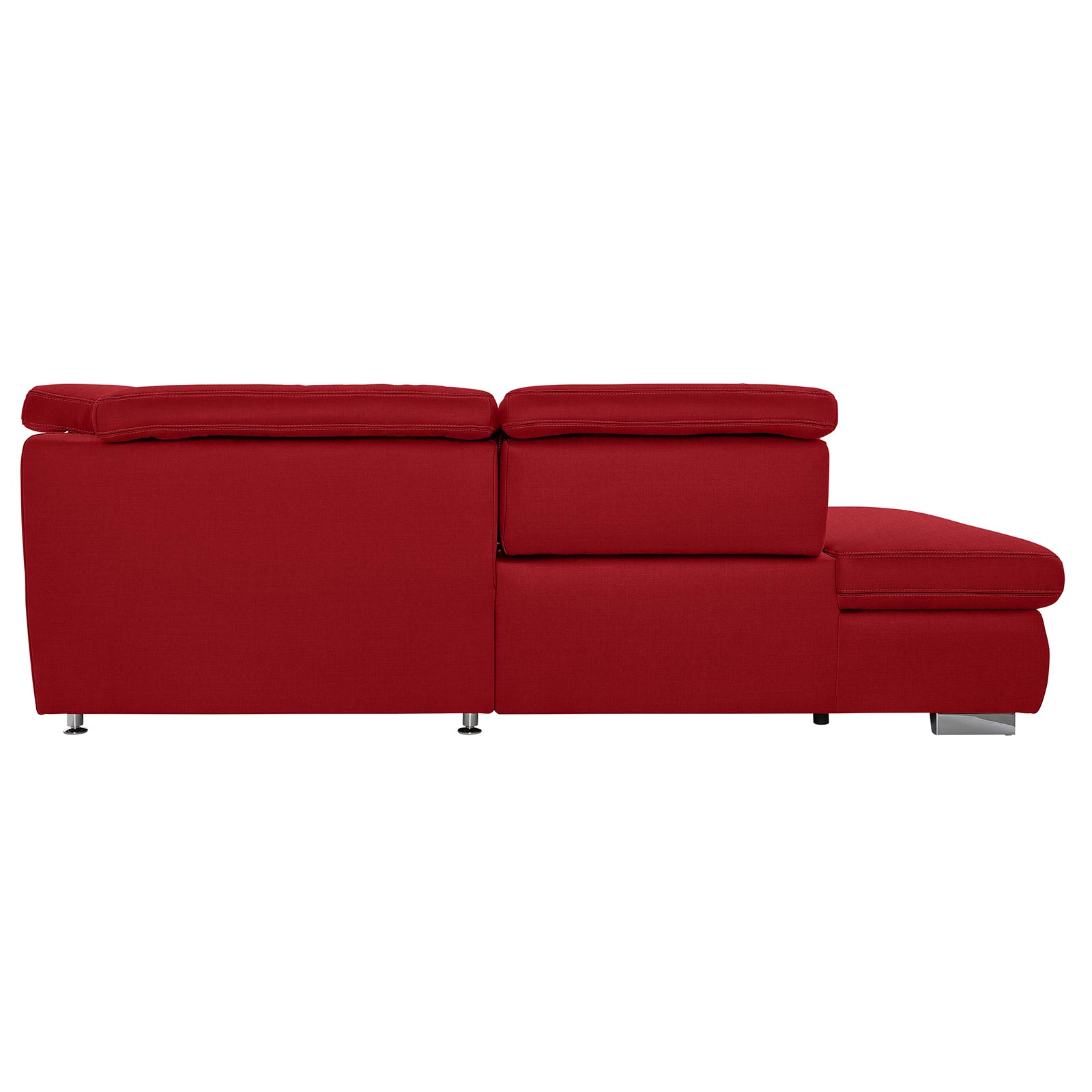 polsterpower Boxspringsofa - Miro bordeaux - Basismodell - Ottomane links