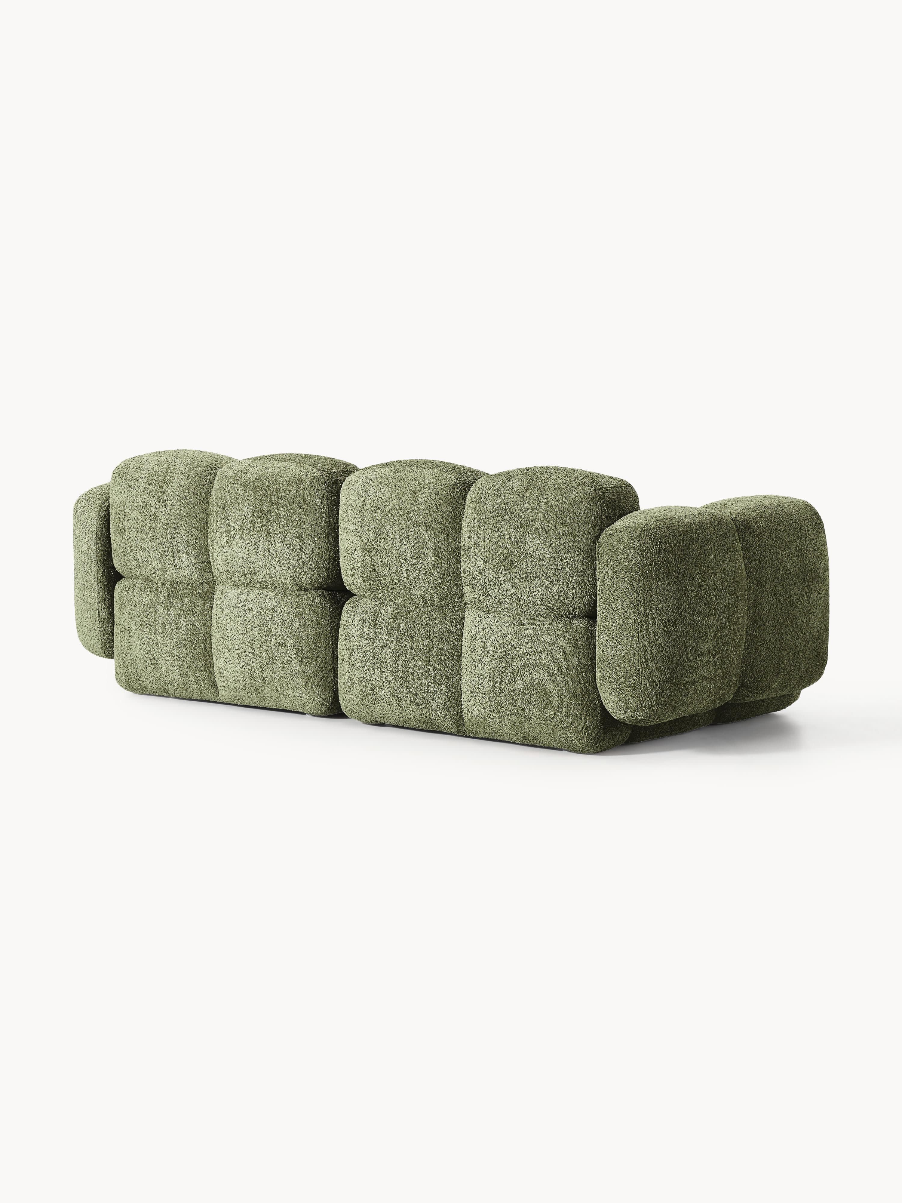 Modulaire teddy bouclé bank Tayla (3-zits)