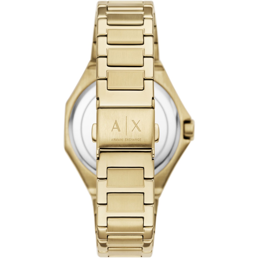 Armani Exchange Andrea Day Date 36mm Goldig