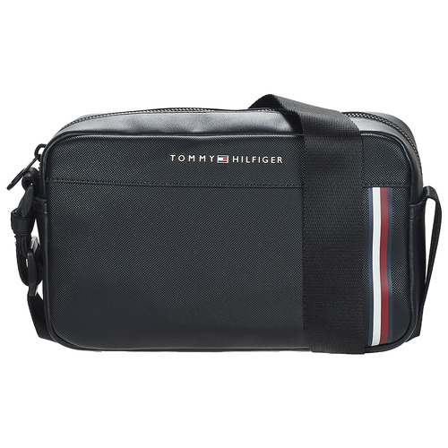 Tommy Hilfiger - TH PIQUE PU EW REPORTER - Noir