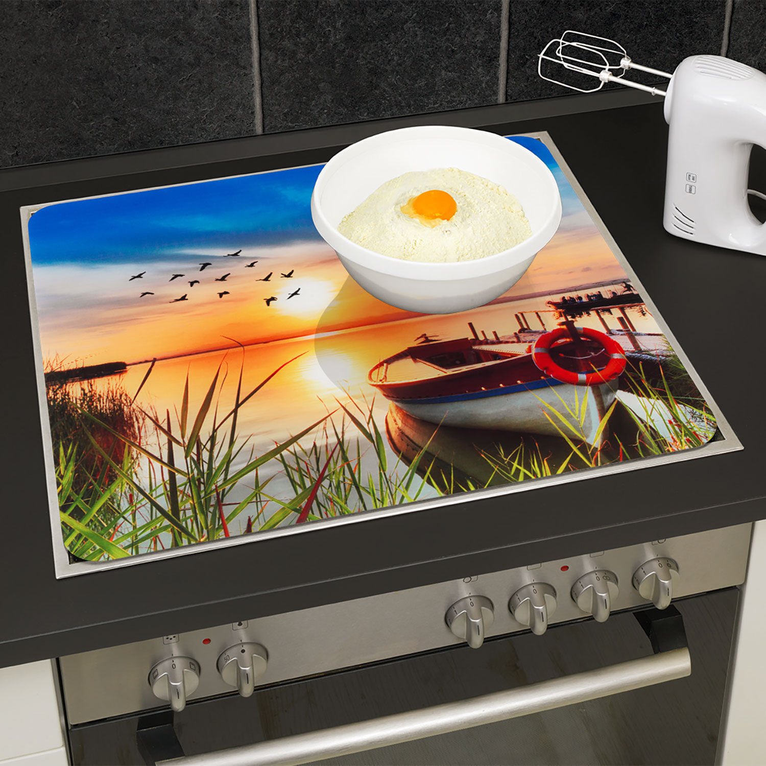 Glas-Abdeckplatte Multi – See