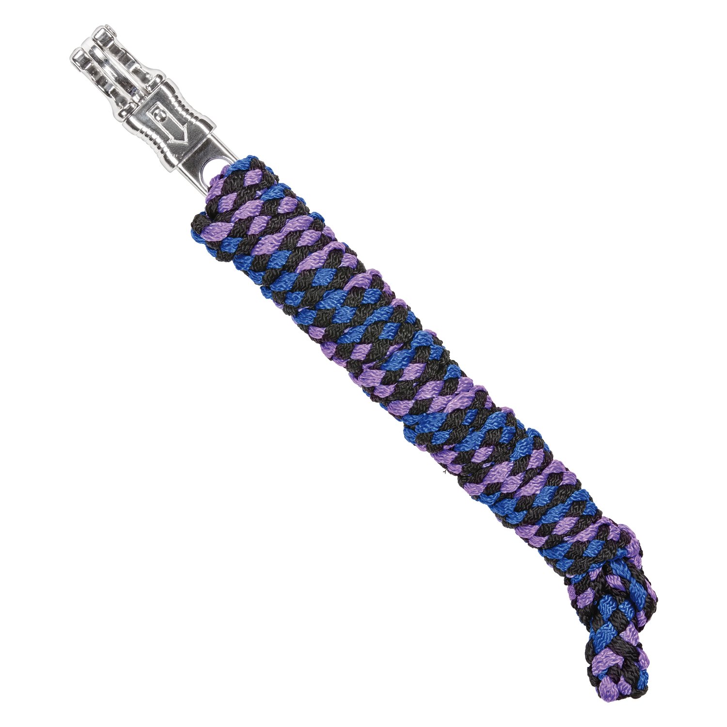 Loesdau Anbindestrick  - schwarz/lila/blau - 2 m