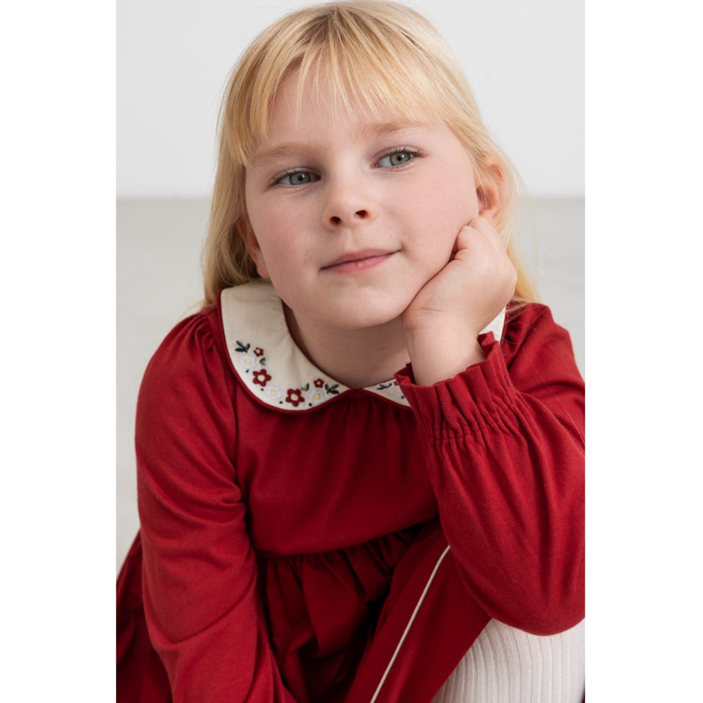 Køb MarMar Modal Fine Hibiscus Red Dielle Kjole