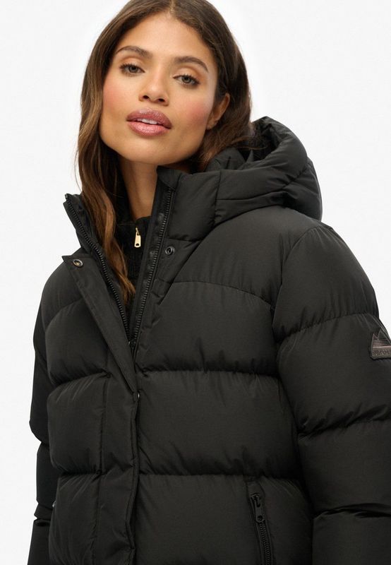 Superdry - Sports Halflange Pufferjas - Dames - Gewatteerde Jassen