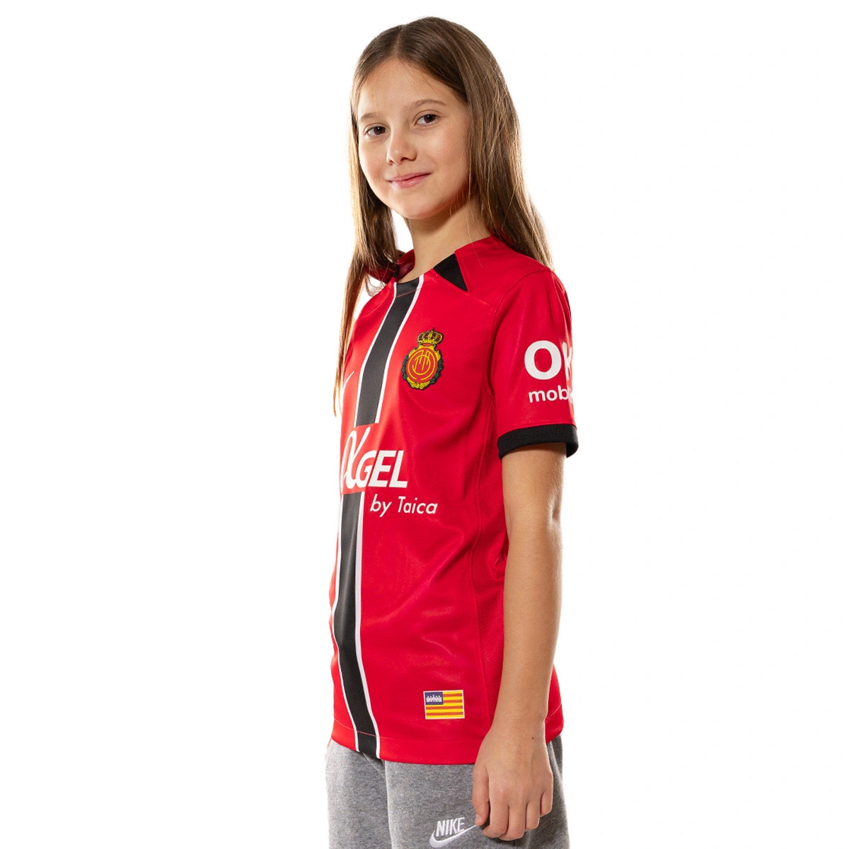 T-Shirt Nike RCD Mallorca Primeiro Equipamento 2025-2026 Criança