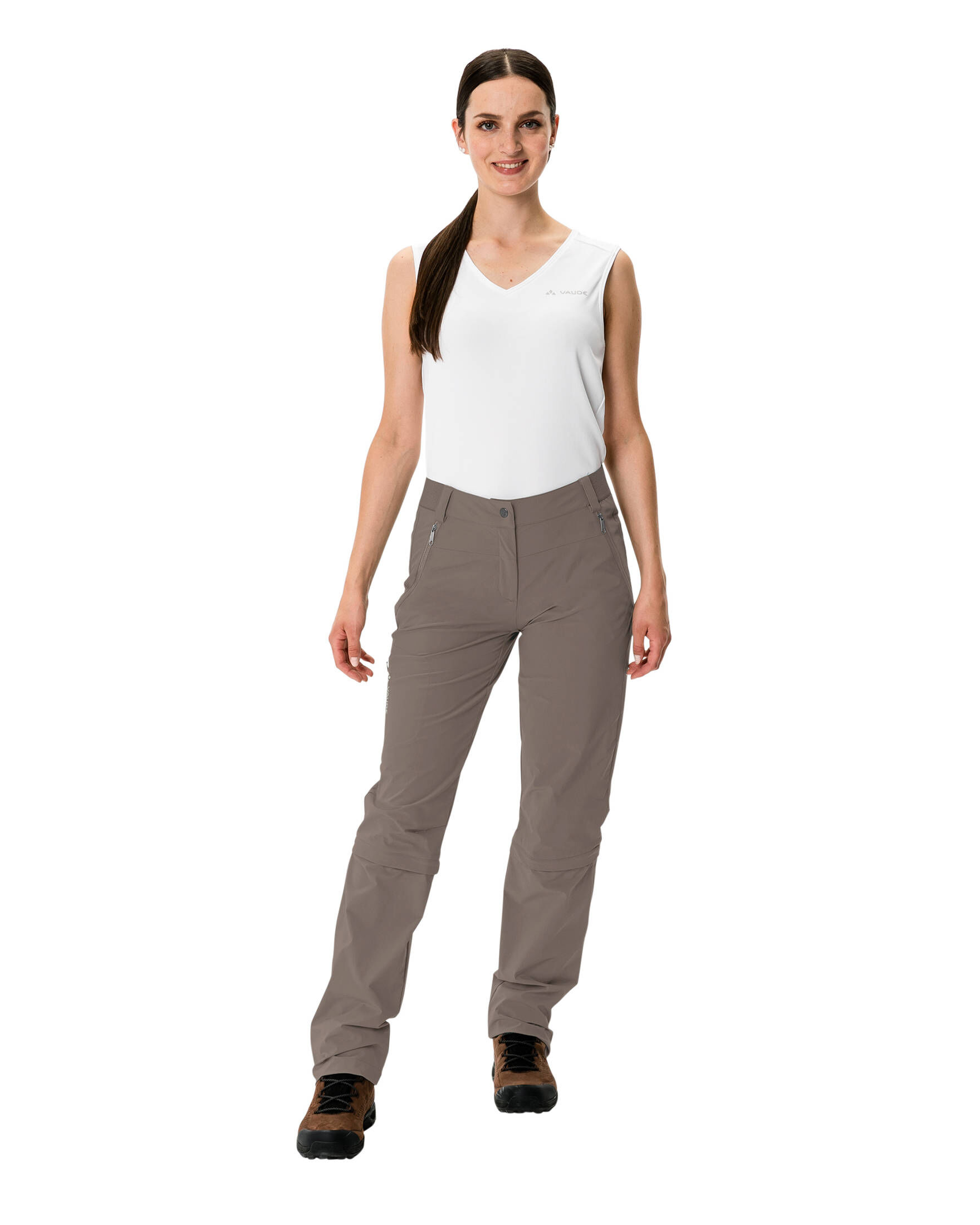 VAUDE| Damen Wanderhose W FARLEY STRETCH CAPRI T-ZIP PANTS
