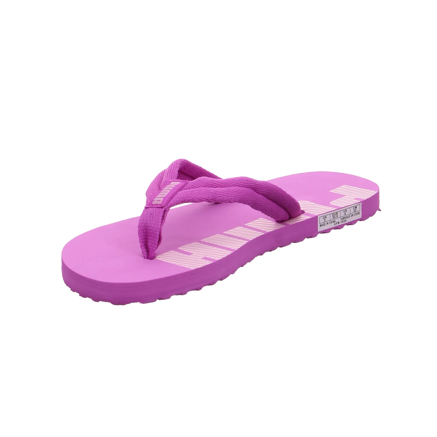 PUMA Badeschuhe unisex Pink Lederimitat