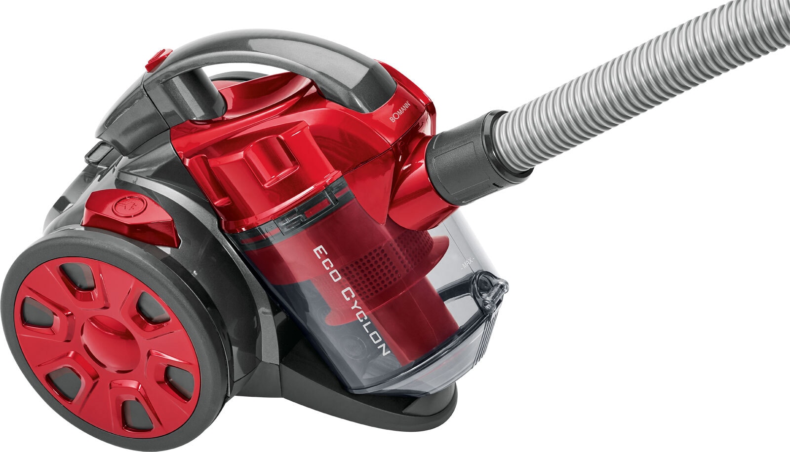 BOMANN Bodenstaubsauger BS 3000 CB Eco-Cyclon Rot 700 Watt