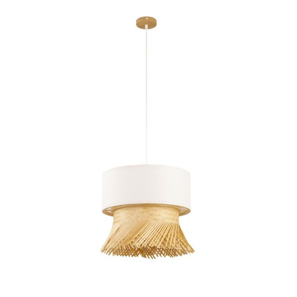 Suspension polyester bambou (40 x 40 x 39 cm)