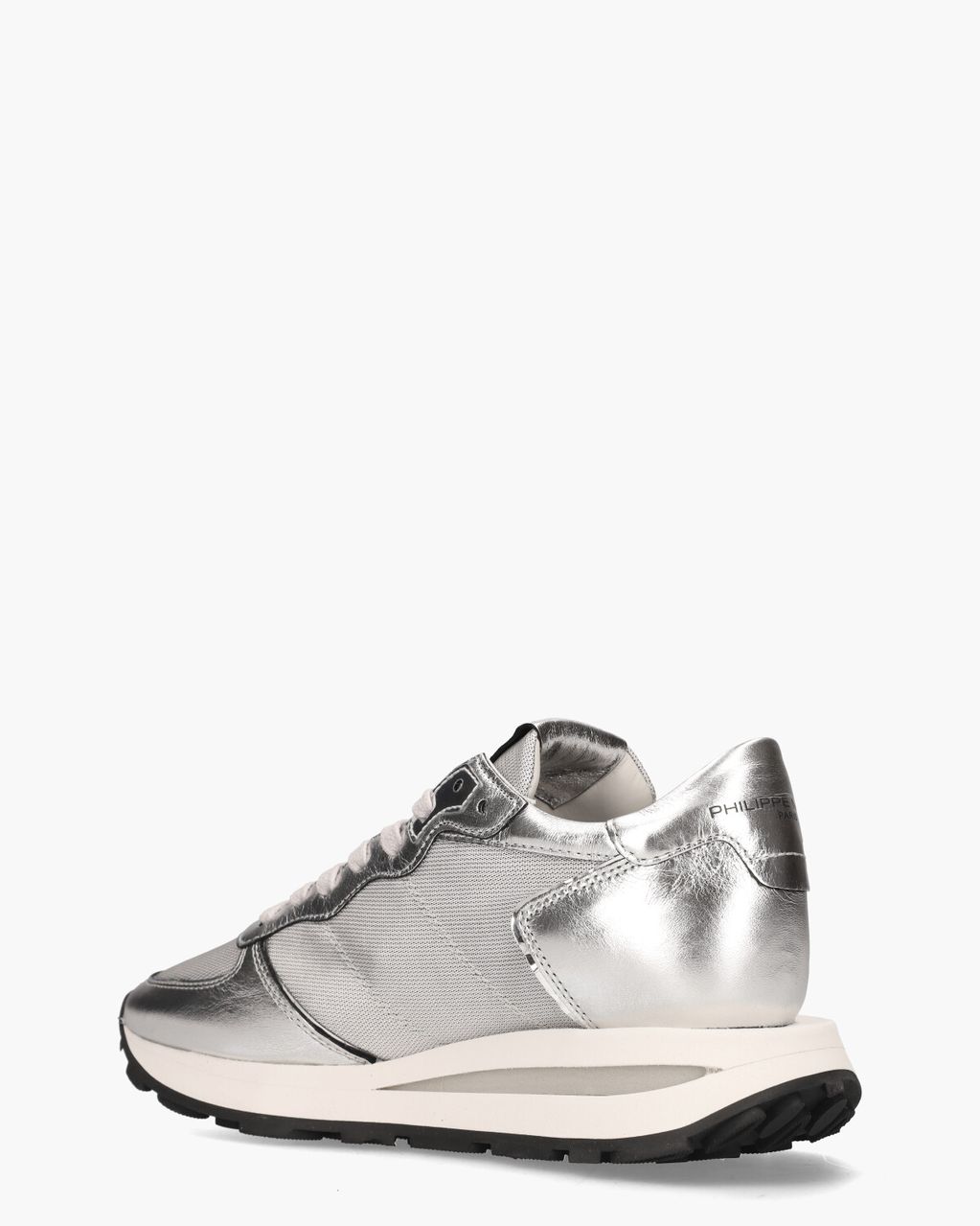 Philippe Model Tropez Haute Zilver Damessneakers