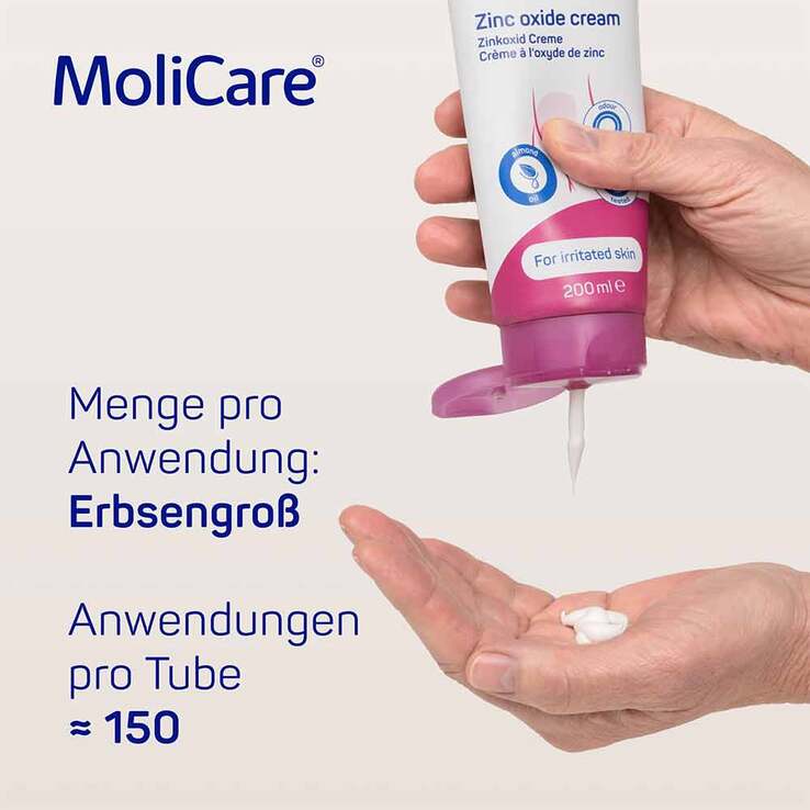 MoliCare® Skin Zinkoxidcreme, 200 ml