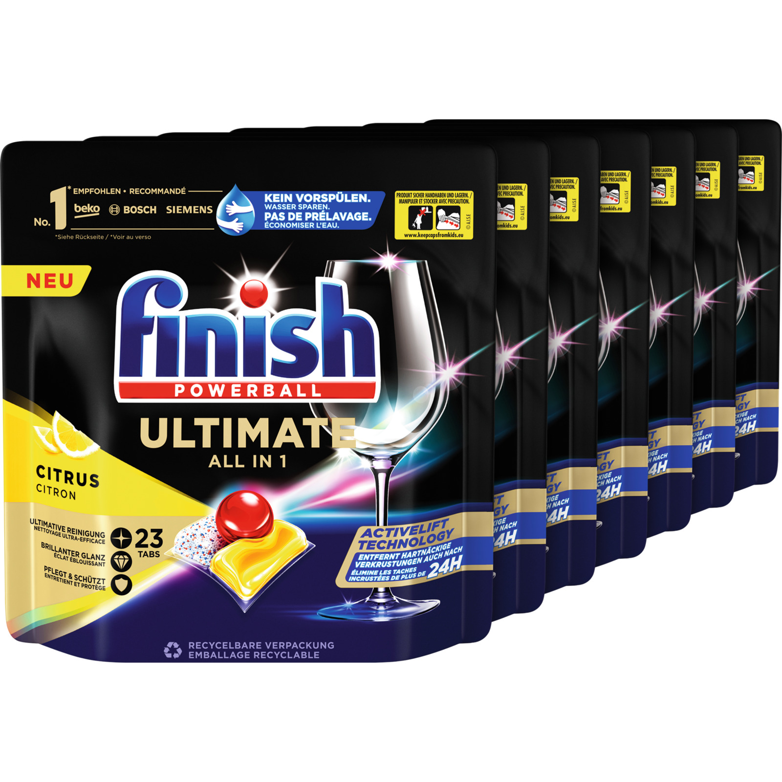 Finish Spülmaschinentabs Ultimate Citrus 161 Tabs