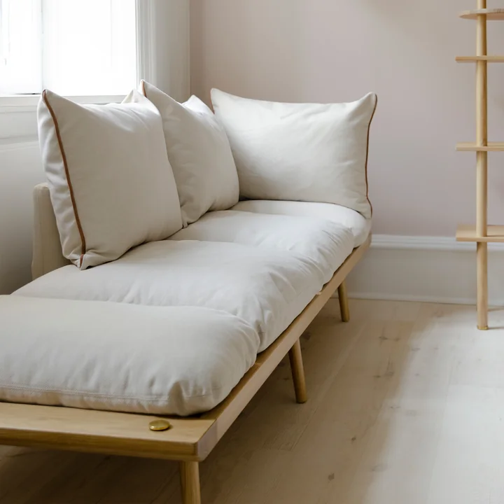Umage - Lounge Around 3-Sitzer Sofa, Eiche / shadow