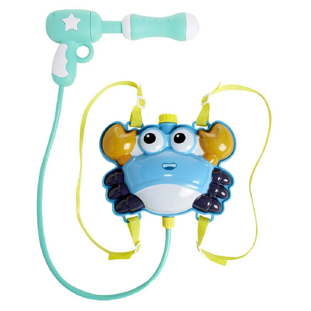 Pistolet à eau sac à dos crabe bleu