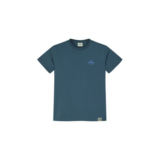 Mads Nørgaard Printed Tee Thorlino T-shirt, Midnight Navy, 14 år
