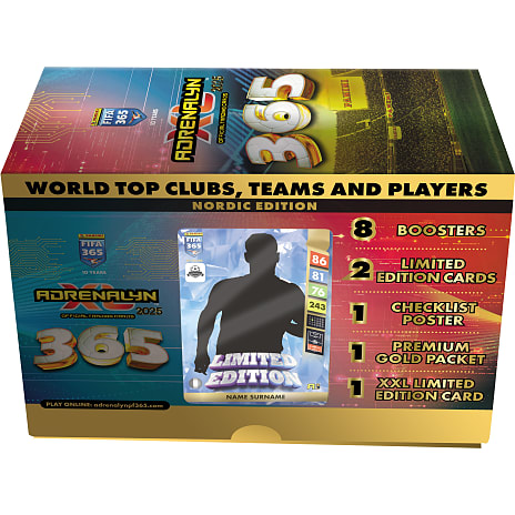 FIFA 365 AdrenalynXL 2025 Gift Box samlekort