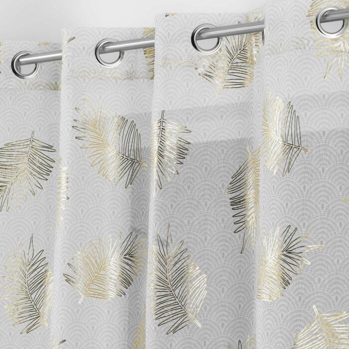 PANNEAU OEILLETS 140X240CM METALLISE SUNNY GOLD